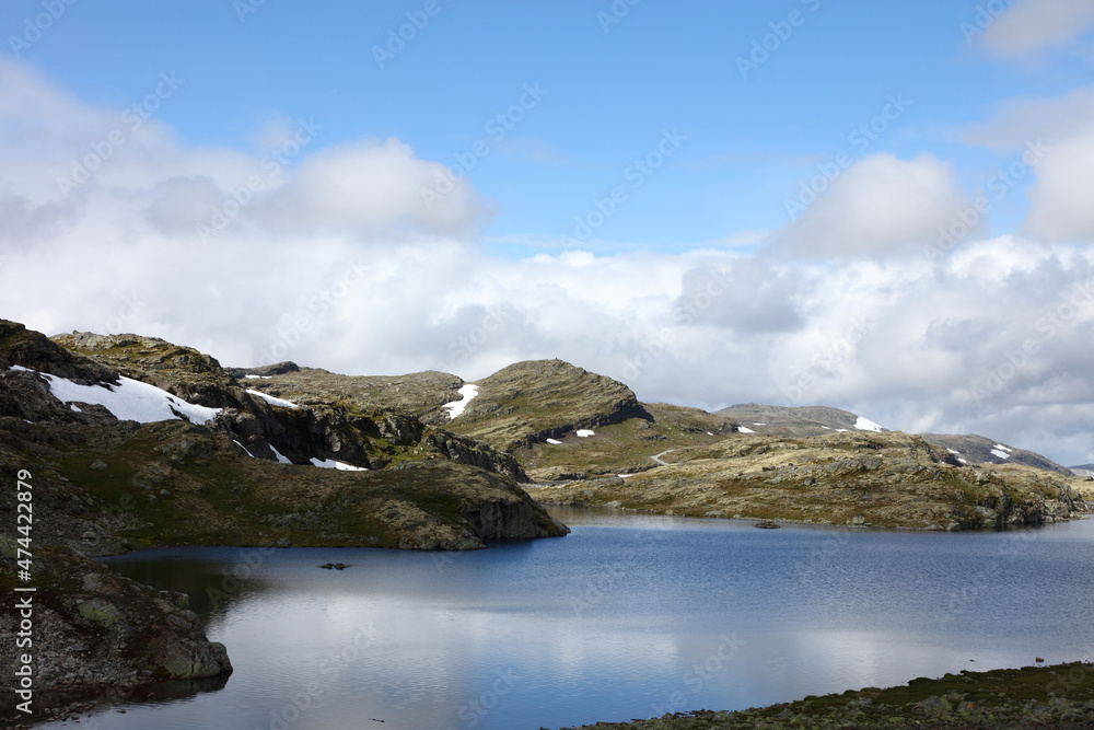 Obraz premium Norwegen - Landschaft Aurlandsvegen / Norway - Landscape Aurlandsvegen /