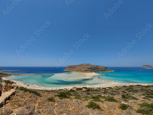 The Balos Lagoon is a wonderful place in Crete © fg_76