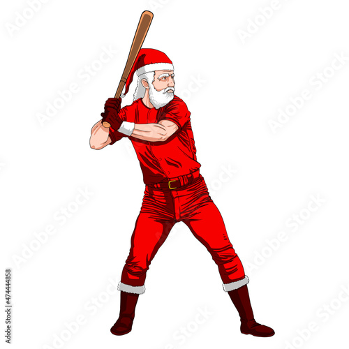 Santaclaus beisbolista papa noel