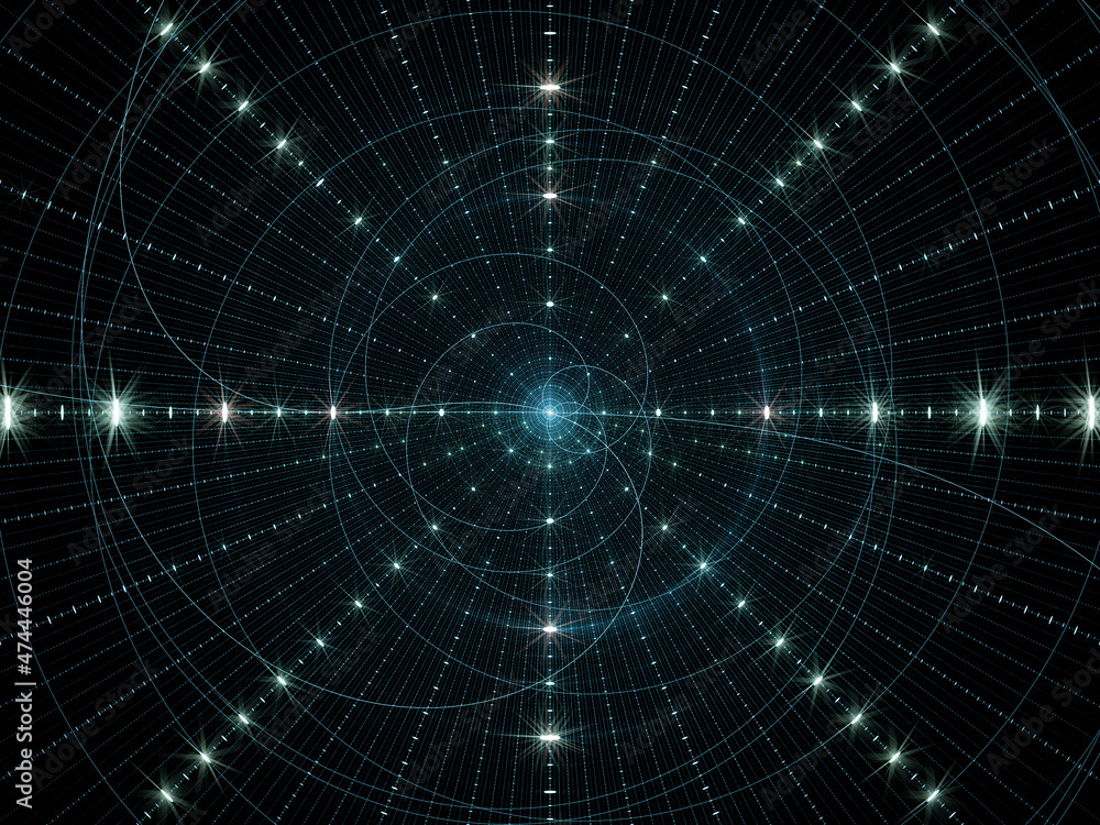 Tech or esoteric texture with light effect- abstract illustration Tech or esoteric texture with light effect- abstract illustration