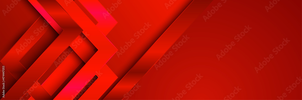 Block light Red Abstract Geometric Wide Banner Design Background Block light Red Abstract Geometric Wide Banner Design Background