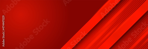 Free Download Block light Red Abstract Geometric Wide Banner Design Background - GFXLoad