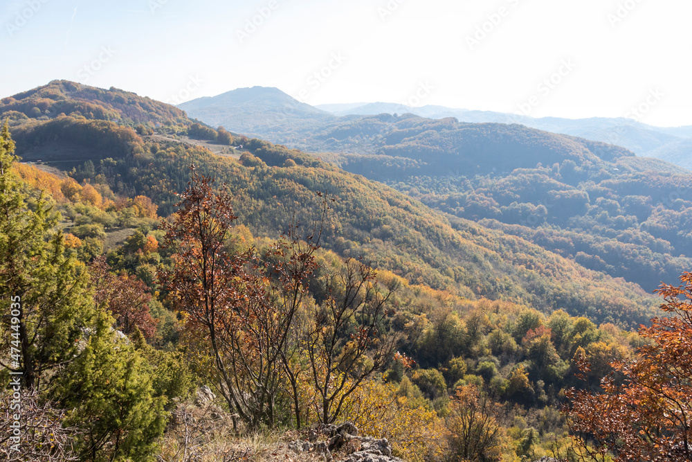 Autumn Landscape of Erul mountain near Kamenititsa peak, Bulgaria Autumn Landscape of Erul mountain near Kamenititsa peak, Bulgaria