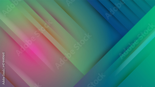 Layer plait Colorful Abstract Geometric Design Background