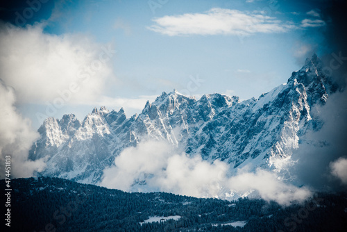 Aiguille du Midi - Massif du Mont Blanc - Chamonix Mont Blanc - Alpes Françaises