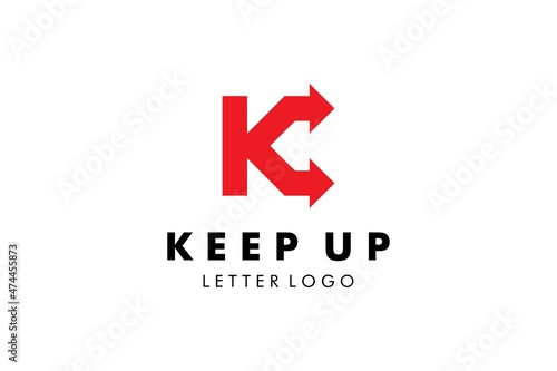 Letter K Logo : Suitable for Company Theme, Logistic Shipping Theme, Technology Theme, Initial Theme, Infographics and Other Graphic Related Assets.