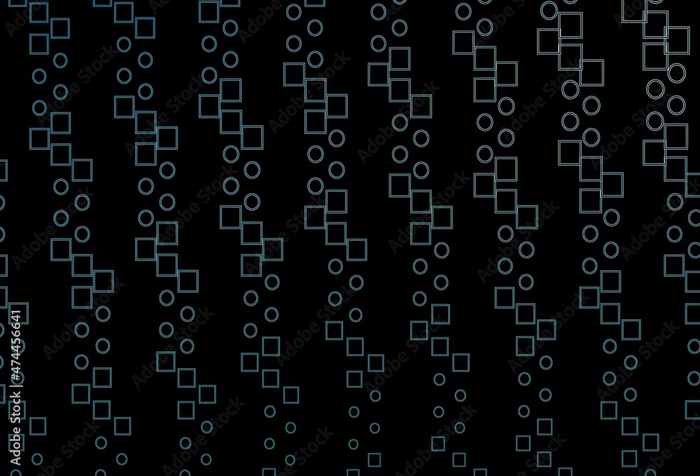 Dark BLUE vector texture with rectangular style. Dark BLUE vector texture with rectangular style.