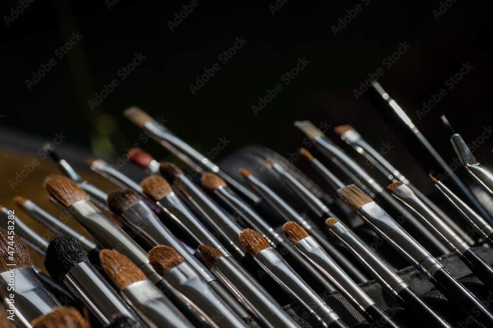 makeup brush background, beauty, cosmetic makeup brush background, beauty, cosmetic