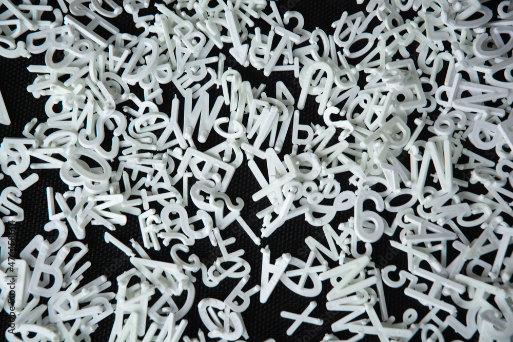 Jumble of letter and numbers Jumble of letter and numbers