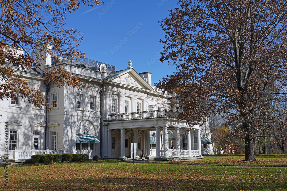  Bard College is located on a scenic rural campus overlooking the Hudson River Valley, with the original mansion now used as the economics building