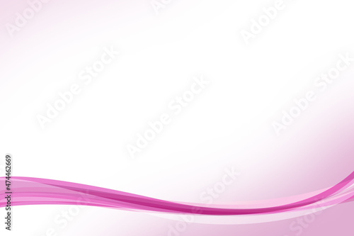 abstract pink curve wavy background template design