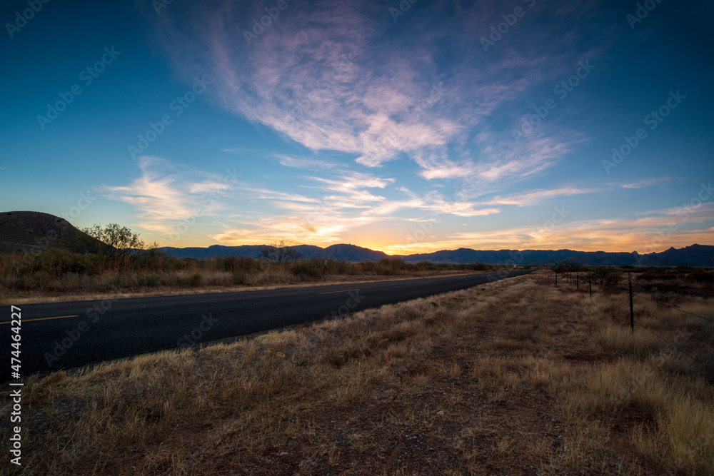 Cochise County, Arizona Sunset