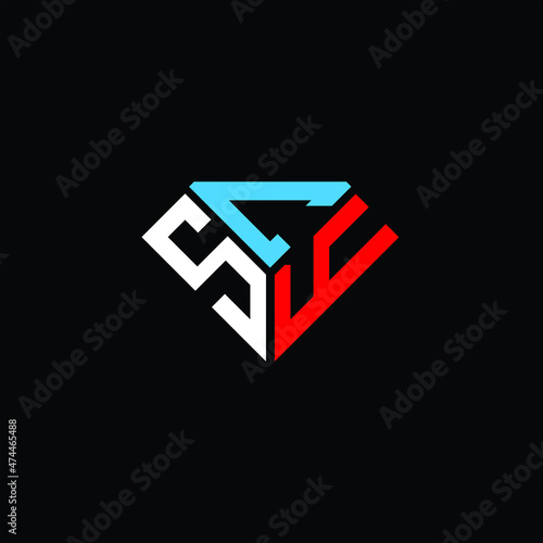 SCY letter logo creative design. SCY unique design