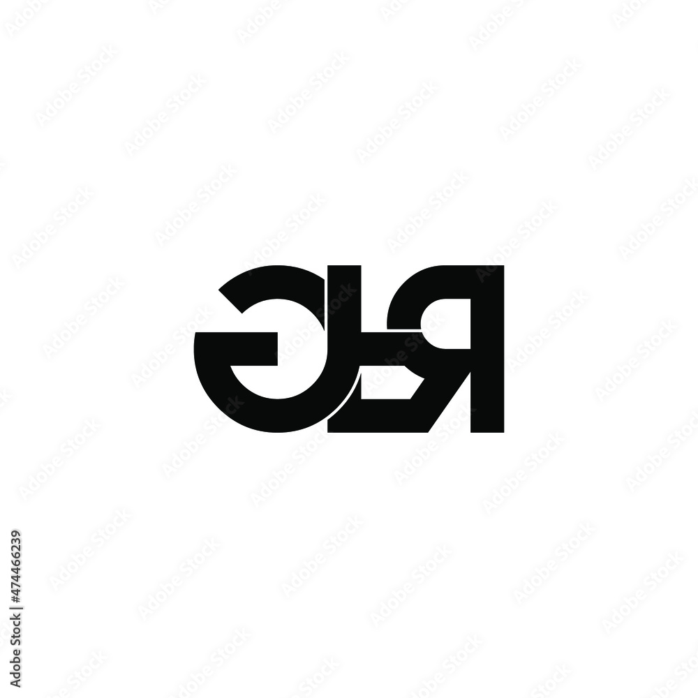 gtr letter initial monogram logo design gtr letter initial monogram logo design