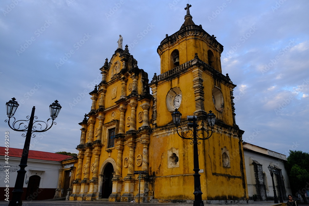 Fototapeta premium Nicaragua Leon - Church The Recollection - Iglesia La Recoleccion