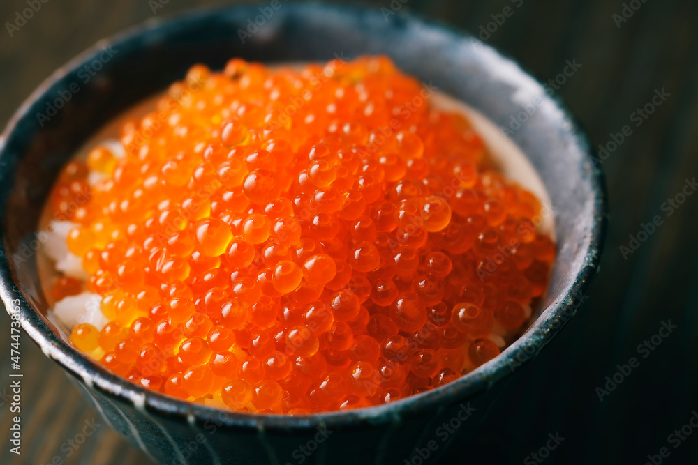 いくらの醤油漬け Salmon Roe Pickled in Soy Sauce いくらの醤油漬け Salmon Roe Pickled in Soy Sauce