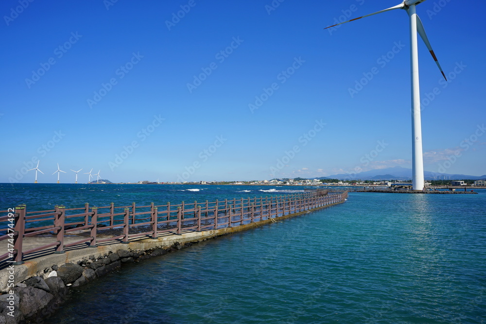 Obraz premium a bridge across the sea