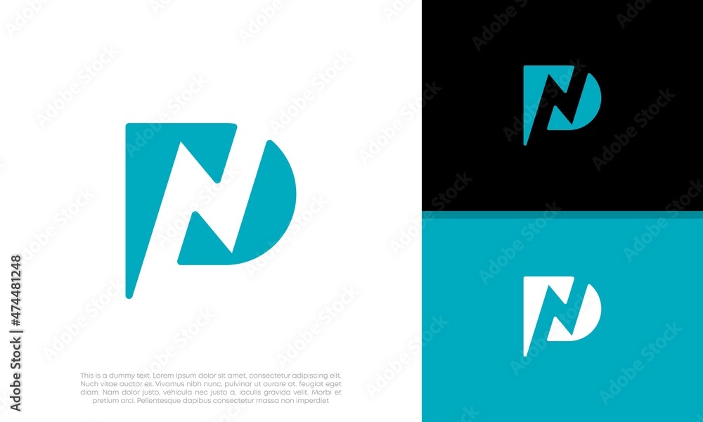 Initials P. PN. NP logo design. Initial Letter Logo. Initials P. PN. NP logo design. Initial Letter Logo.