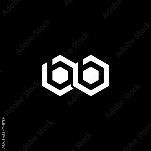 BB Letter Initial Logo Design Template Vector Illustration
