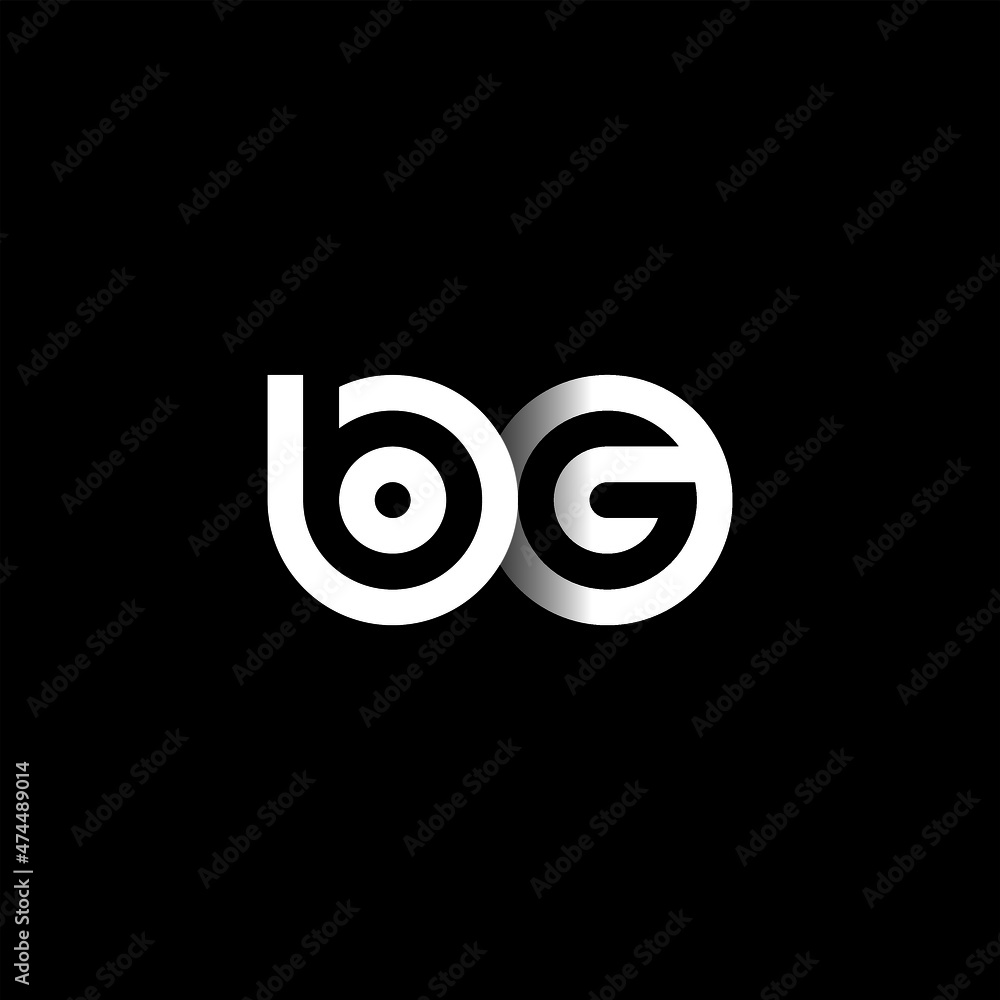 BG Letter Initial Logo Design Template Vector Illustration BG Letter Initial Logo Design Template Vector Illustration