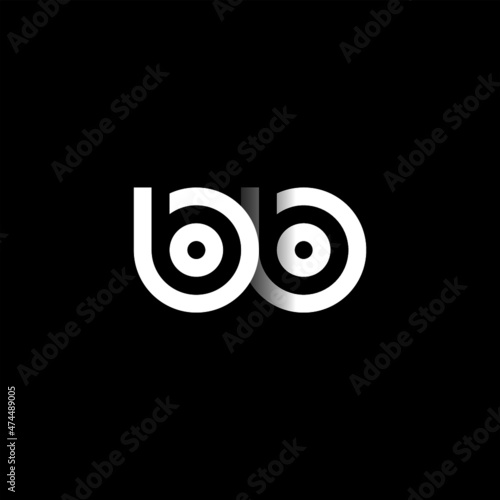 BB Letter Initial Logo Design Template Vector Illustration