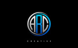 ARC Letter Initial Logo Design Template Vector Illustration