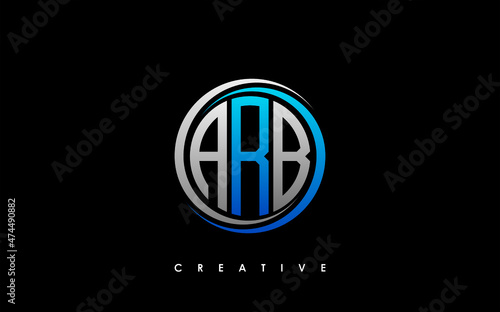 ARB Letter Initial Logo Design Template Vector Illustration