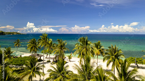 Buatiful and scenic beaches in Romblon philippines. photo