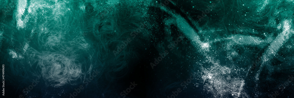Obraz premium abstract space, colorful nebula, stars and sky
