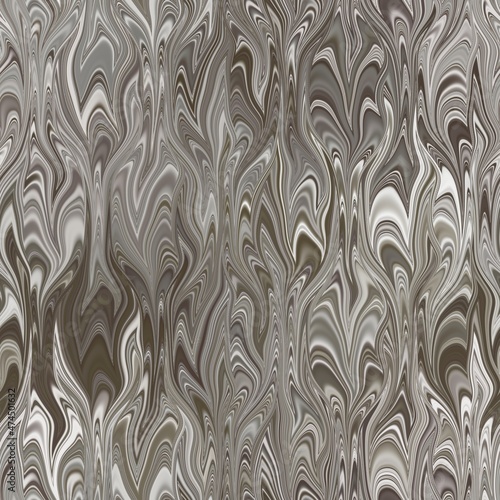 Seamless combed conch effect Turkish ebru marble surface pattern design for print. High quality illustration. Luxurious ancient art form. Wavy liquid fluid marbled book paper antique graphic design.