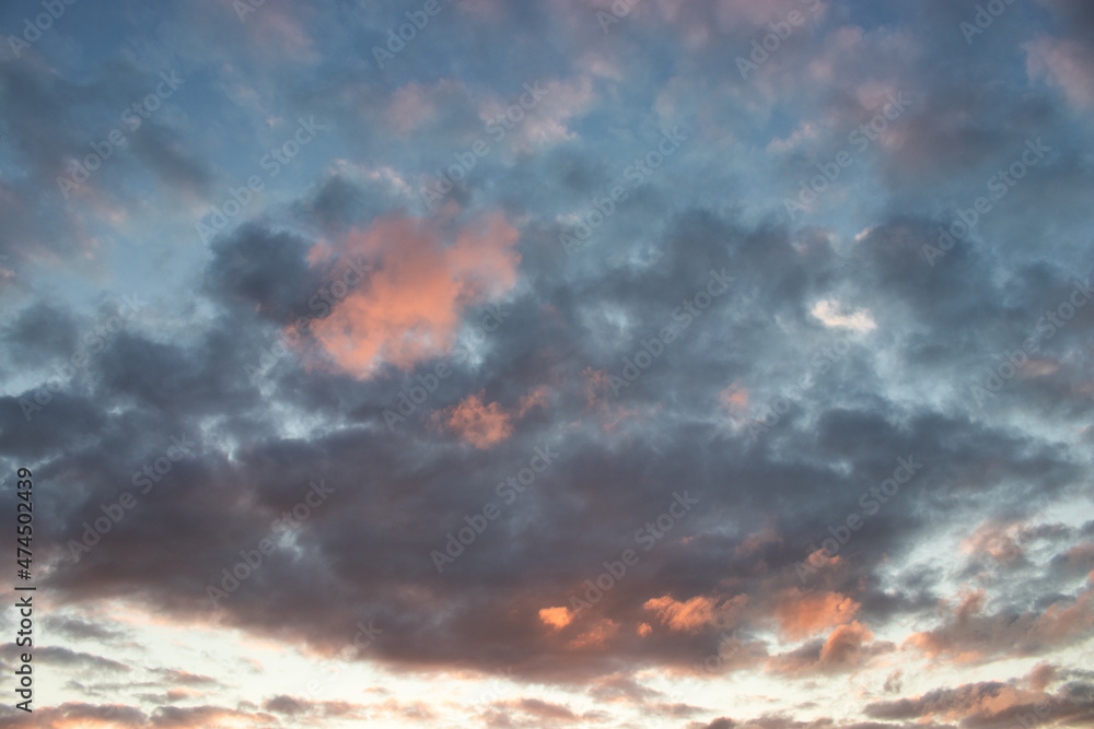 Sunrise sky clouds