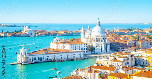 Panorama of Venice, old town skyline, Italy