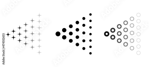 Spray vector icon, water mist symbol