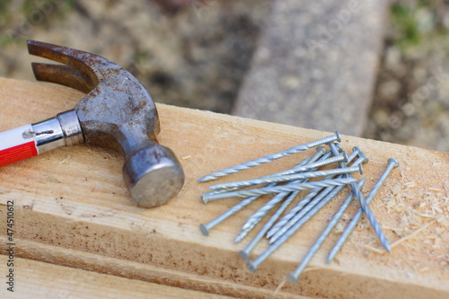 hammer and nails