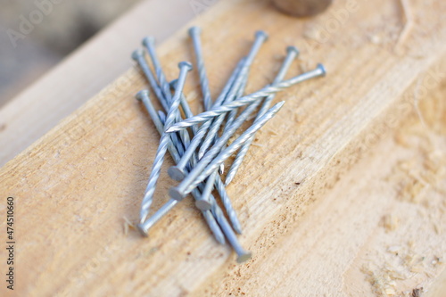 nails on wood