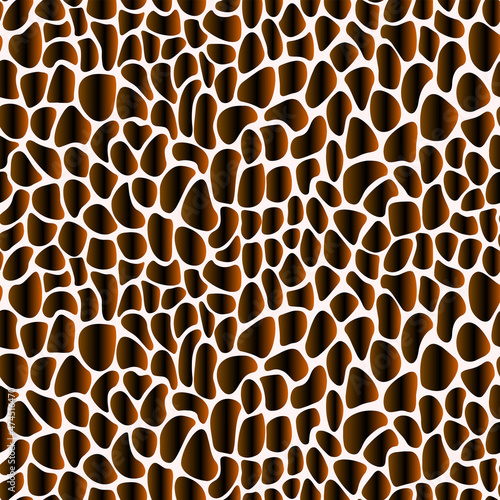 Full seamless leopard cheetah animal skin pattern. Design for textile fabric printing. Suitable for fashion use.