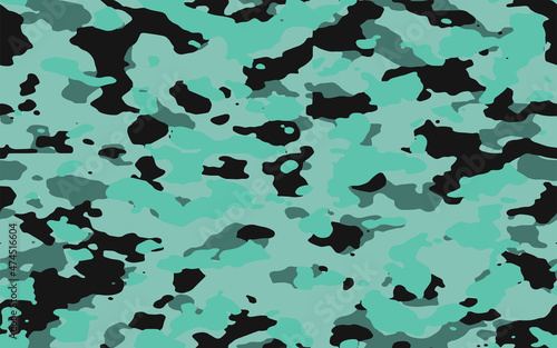 Full seamless camouflage texture skin pattern vector for military textile. Usable for Jacket Pants Shirt and Shorts. Dirty army camo masking design for hunting fabric print and wallpaper. 