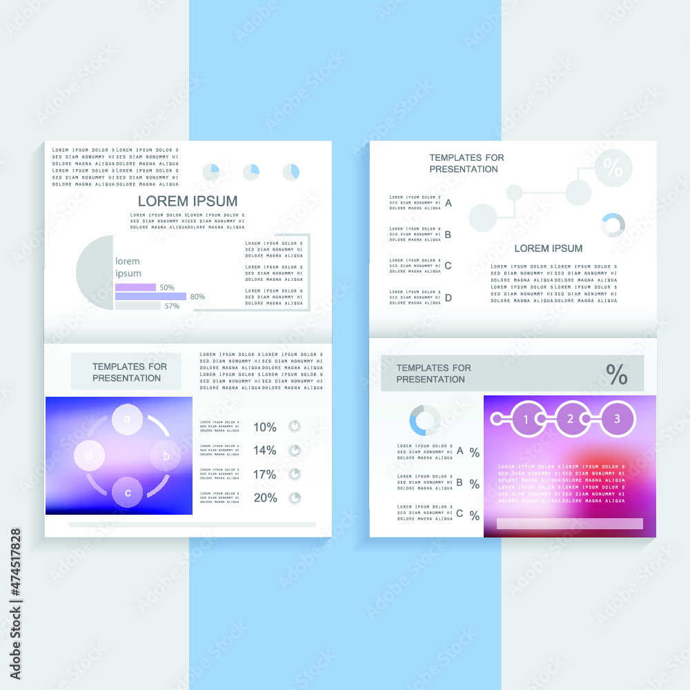 Cards for business data visualization