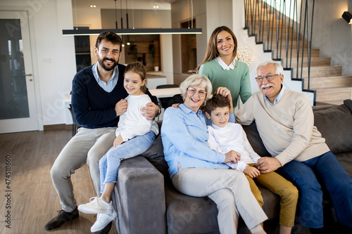 Multi generation family sit...