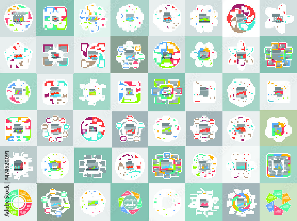 Templates for business data visualization