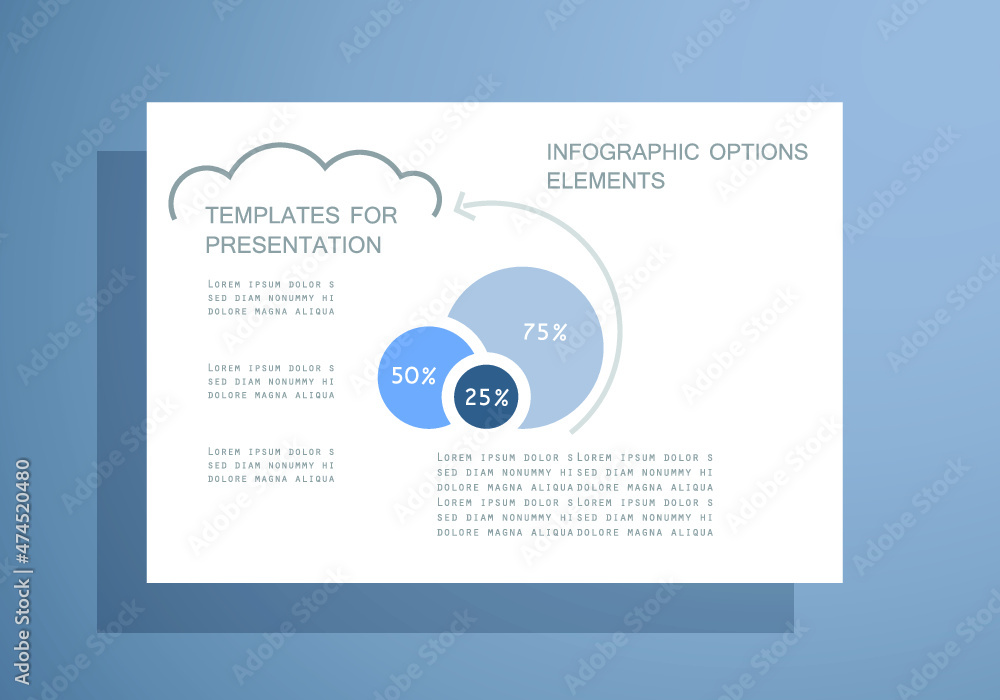 Templates for business data visualization