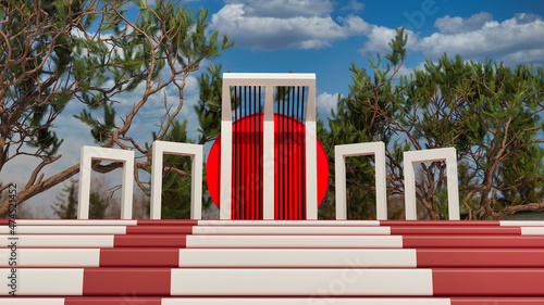 Obraz na plátne International Mother Language Day Central Shaheed Minar front view
