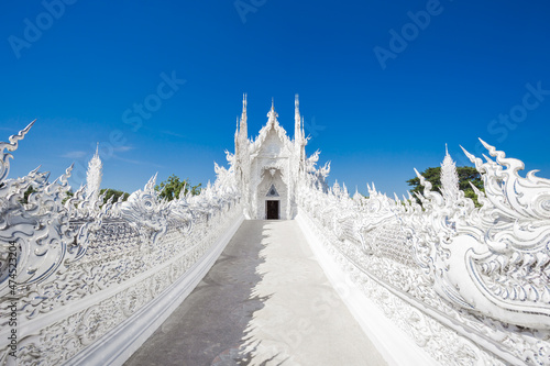 Wat Rong Khun, aka The White Temple, Thailand. photo