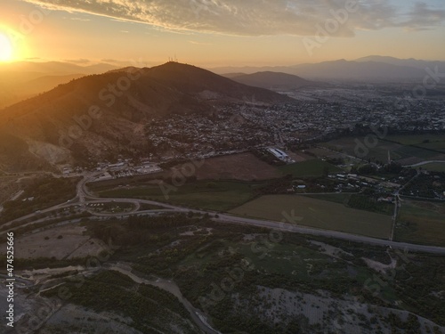 Atardecer Melipilla photo