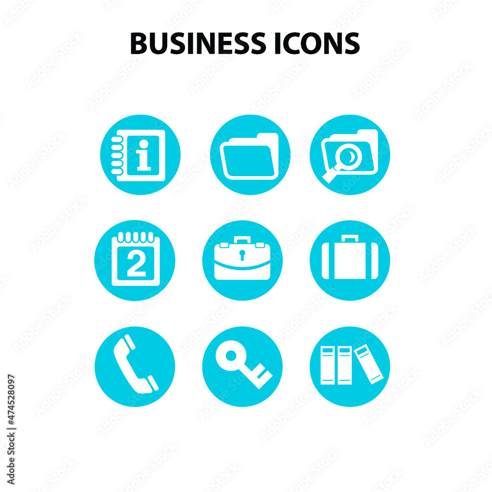 Business icons.vector collection. Modern simple. Vector illustration. you can edit and change color and everything
