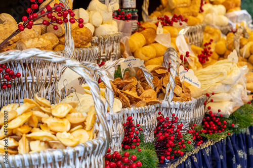 Fototapeta Naklejka Na Ścianę i Meble -  Traditional polish smoked cheese 