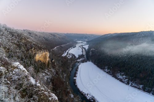 Donautal im Winter photo