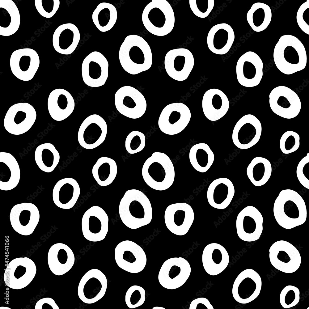 Vector white playful ring seamless pattern design. Great for fabric, textiles, wallpaper, poster, greeting cards, stationary and other surfaces. Vector white playful ring seamless pattern design. Great for fabric, textiles, wallpaper, poster, greeting cards, stationary and other surfaces.