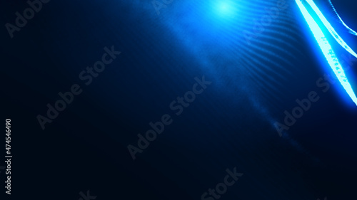 Abstract dot white blue wave gradient texture technology background.