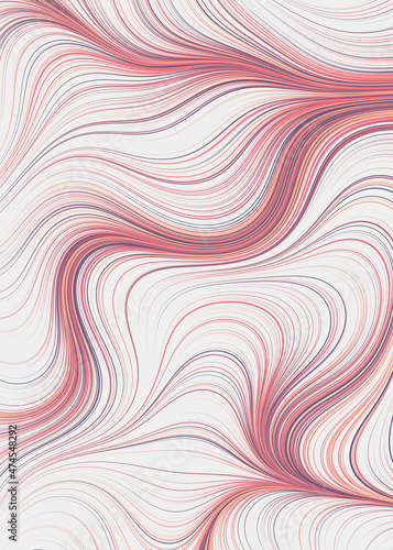 Abstract Perlin Noise Geometric Pattern generative computational art illustration © vector_master